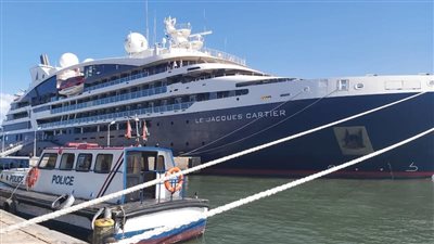 ميناء بورسعيد يستقبل اليخت الفرنسي السياحي Le Jacques Cartier │ صور