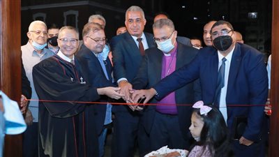 أندريه زكي يشارك في الاحتفال بمرور 114 عامًا على تأسيس كنيسة العباسية الإنجيلية | صور