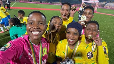 صن داونز أول نادي في تاريخ إفريقيا يحقق دوري الأبطال للرجال والسيدات