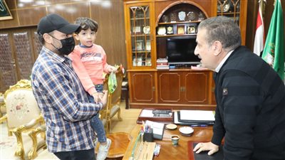 محافظ المنوفية يخاطب الصحة لضم الطفل مالك مريض الضمور لمبادرة رئيس الجمهورية