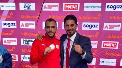 عبد الله ممدوح يحقق ميدالية خامسة لـ مصر في بطولة العالم للكاراتيه