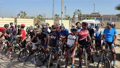 جامعة حلوان تنظم سباقا للدراجات لتشكيل منتخب ينافس بالبطولات