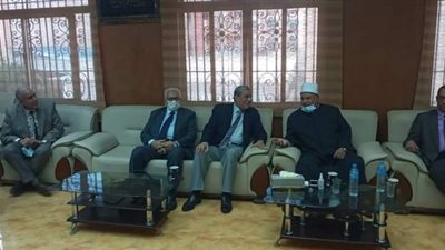 نائب رئيس جامعة الأزهر يرحب بفريق مراجعة الجودة بكلية الدراسات الإسلامية بدسوق 