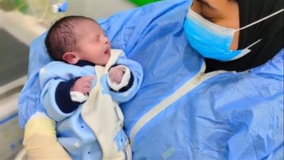 ولادة قيصرية جديدة لمصابة كورونا في مستشفى حجر كفر الدوار | صور