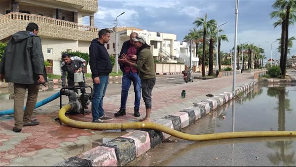 شفط مياه الأمطار