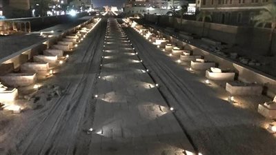 الآثار تعلن موعد بدء فعاليات افتتاح طريق الكباش بـ الأقصر