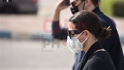 منهم دنيا سمير غانم.. نجوم الفن يشيعون جثمان سهير البابلي إلى مثواها الأخير 