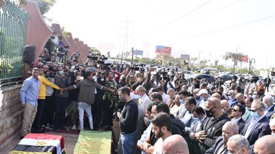 بث مباشر | صلاة الجنازة على الراحلة سهير البابلي بمسجد الشرطة بأكتوبر