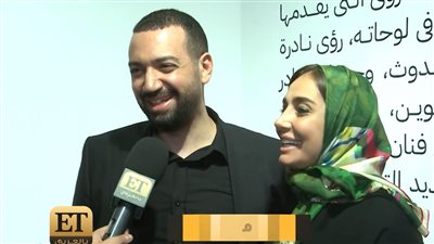 حلا شيحة لـ معز مسعود: بيشجعني دايما.. والأخير يرد: متواضعة ومنبهر بها | فيديو 