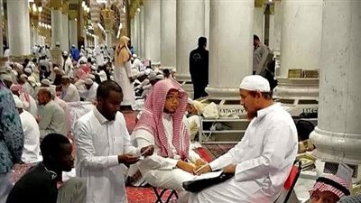 وفاة الدكتور حسن عبد الوهاب المشرف على حلقات حفظ المتون بالمسجد النبوي