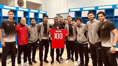  بعد الفوز على المحلة.. أليو ديانج يحتفل بمشاركته في 100 مباراة بقميص الأهلي