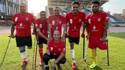 أول فريق كرة قدم لذوي الساق الواحدة.. وكابتن المنتخب: محدش يعرف عننا وبنواجه صعوبات كتير