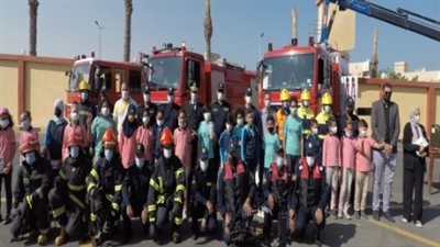 وزارة الداخلية تنظم زيارات لطلاب المدارس لبعض الجهات الشرطية | صور