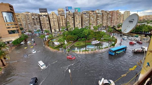 غرق الإسكندرية اليوم