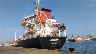 شحن 3150 طن صودا ك أو ية وتداول 20 سفينة بموانئ بورسعيد