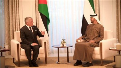 ولي عهد أبو ظبي يستقبل ملك الأردن.. ويجريان مباحثات حول القضايا الإقليمية