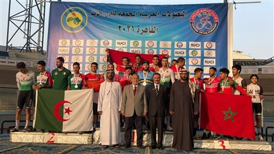مصر تفوز بالبطولة العربية لدراجات المضمار برصيد 42 ميدالية