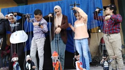 مسرح عرائس ولقاءات توعوية ضمن مبادرة حياة كريمة بثقافة الفيوم