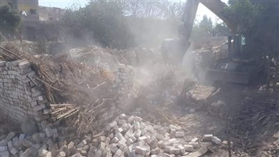 محافظ المنيا: إزالة 1190 حالة تعدٍّ بالبناء والزراعة على أراضي أملاك الدولة