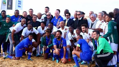 مباراة استعراضية بين نجوم القارة الإفريقية فى افتتاح ملعب الهدف | خاص