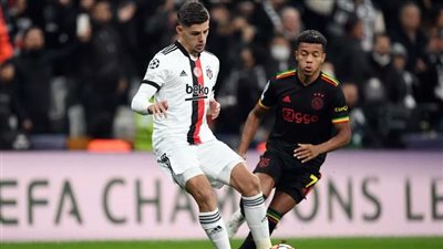 أياكس يفوز على بشكتاش في دوري أبطال أوروبا