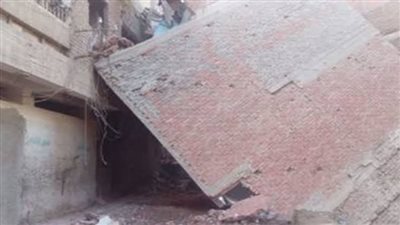 مصرع شخص في انهيار حائط داخل مبنى التأمينات والمعاشات بالمنيل