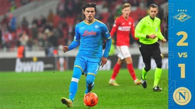 نابولي يسقط بثنائية أمام سبارتاك موسكو في الدوري الأوروبي