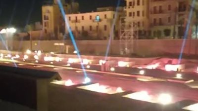 بث مباشر | بـ أنوار زرقاء.. انطلاق تجارب إضاءة احتفال موكب الكباش بالأقصر