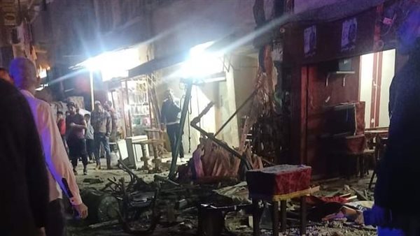 انهيار شرفة عقار