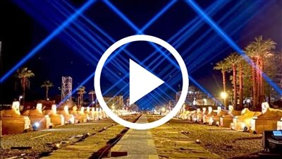 بث مباشر.. انطلاق فعاليات حفل افتتاح طريق الكباش بالأقصر