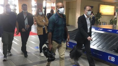 مطار الأقصر يستقبل الوفود الرسمية المشاركة بحفل افتتاح طريق الكباش |صور