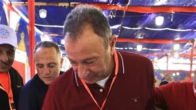 محمود الخطيب يدلي بصوته في انتخابات الأهلي |صورة