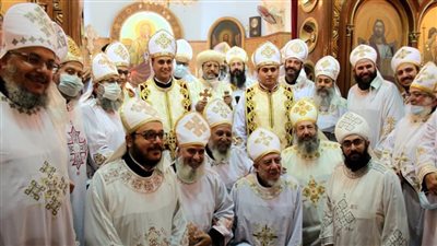 رسامة 3 كهنة جدد لإيبارشية شبرا الخيمة