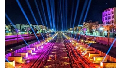 إليسا تشيد بحفل افتتاح طريق الكباش: عظمة على عظمة يا مصر