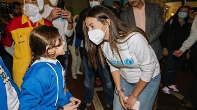 دنيا سمير غانم تشارك في اليوم العالمي للطفل | صور