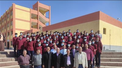 جولة تفقدية من ممثلي الشركة القابضة للمدرسة الفنية للمياه