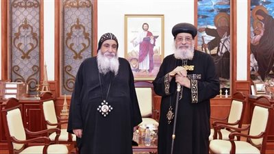 البابا تواضروس الثاني يجري عدة لقاءات رعوية