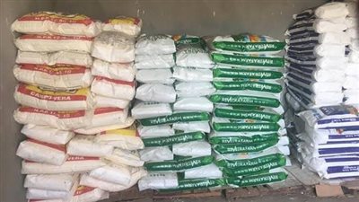ضبط 99 طنا من المبيدات والأسمدة الزراعية الفاسدة بالإسماعيلية