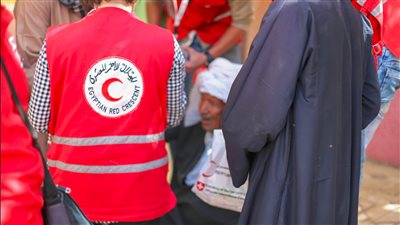 الهلال الأحمر يرفع درجة الاستعداد القصوى لمواجهة التغيرات المناخية | صور 
