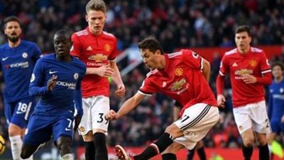 التشكيل الرسمي لمواجهة مانشستر يونايتد وتشيلسي في الدوري الإنجليزي