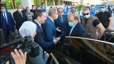 محافظ كفر الشيخ يستقبل وزير التنمية المحلية لـ افتتاح عدد من المشروعات | صور 