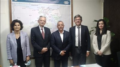 أمين الأعلى للآثار يبحث مع سفير فرنسا بالقاهرة تطوير المناطق الأثرية | صور 