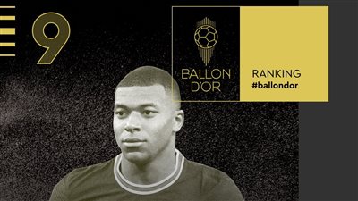 رسميا.. كشف مركز مبابي في المرشحين للفوز بالكرة الذهبية