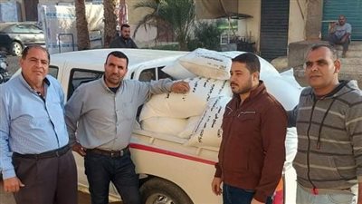 محظور بيعه.. ضبط سماد زراعي يوريا قبل تهريبه للسوق السوداء في الفيوم