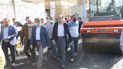 محافظ المنوفية: سوق نموذجي لقرية جروان وإدراج شارعين بالباجور لخطة الرصف الحالية