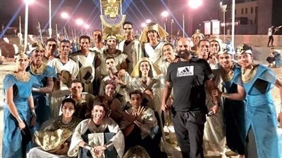 بعد مشاركتهم بالكباش.. أحفاد الفراعنة لـ القاهرة 24: نشعر بالفخر لتقديم عمل بَهَرَ العالم | صور