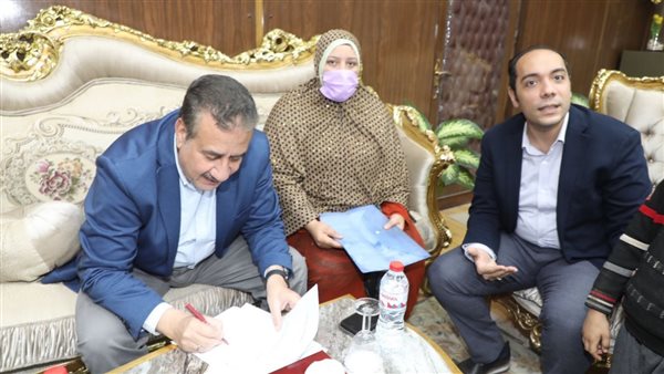 لقاء محافظ المنوفية