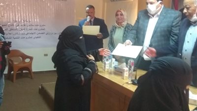 الزراعة والتضامن توزعان مشروعات الأغنام على المستفيدين من برنامج تكافل وكرامة │ صور