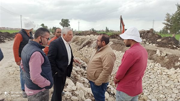 تبطين الترع بكفر