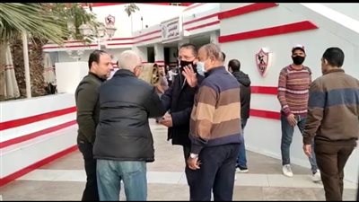 أحمد جلال إبراهيم يظهر بنادي الزمالك بعد وفاة والده بأسبوع